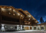 Exterior of Ultima Crans-Montana By Night